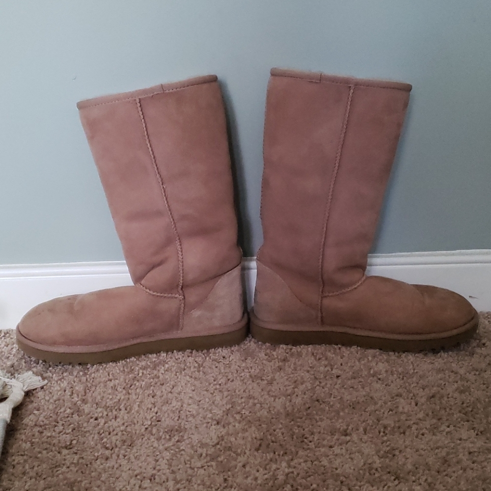 Uggs, light brown, tall